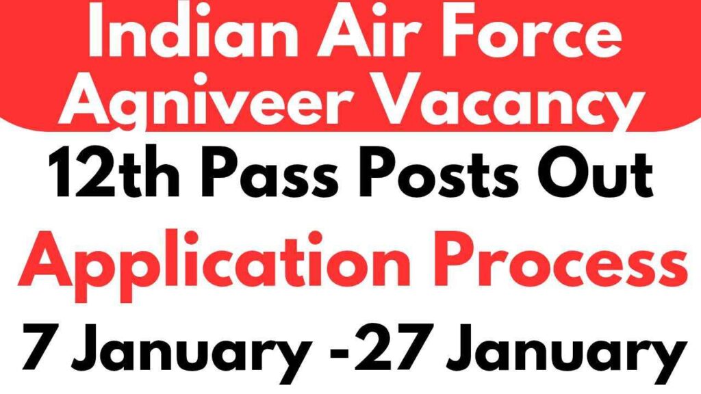 Indian Air Force Agniveer Vacancy